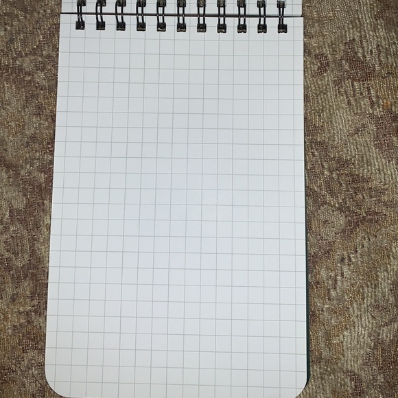 Woodchuck Wood Wave Thin Notepad 4"x6" - Picture 2 of 3